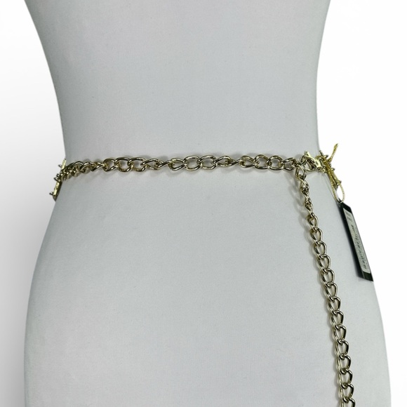 NWT bebe Gold Chain Belt - Picture 2 of 7